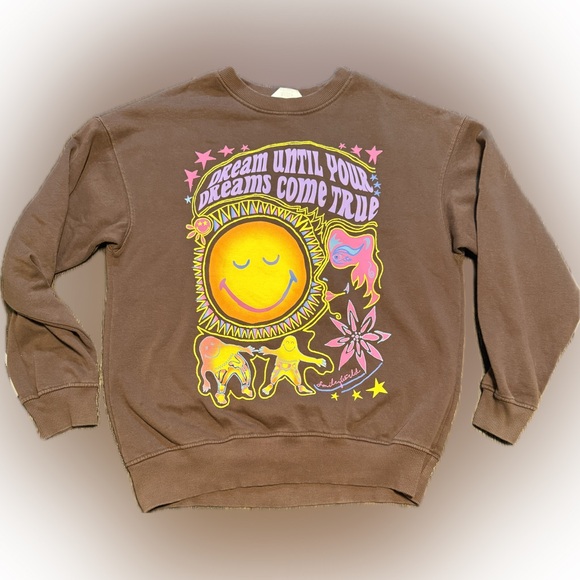 H&M Smiley World Brown Sweater - Picture 1 of 2